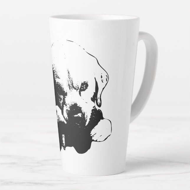 Taza De Café Latte Afirmación sin parpadeo (Ángulo derecho)