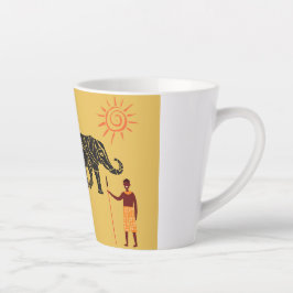 Taza De Café Latte África