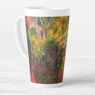 Taza De Café Latte Agua de Monet Lily Pond e Irlandeses de Agua