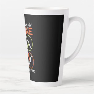 Taza De Café Latte Ahora mismo mi dron