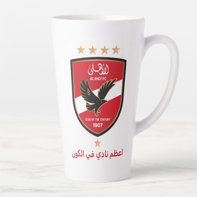 Taza De Café Latte Al Ahly SC Egyptian Football Team Alahly Fans (Derecha)