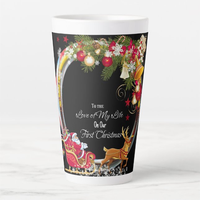 Taza De Café Latte Al amor de mi vida (Anverso)