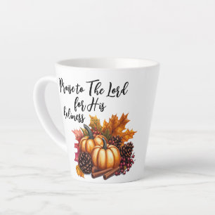 Taza De Café Latte Alabar Al Señor