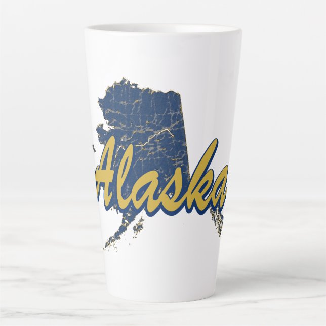 Taza De Café Latte Alaska (Anverso)