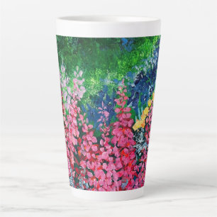 Taza De Café Latte Alaska Fireweed 17oz Latte Mug