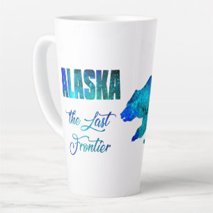 Taza De Café Latte Alaska la última frontera - 17 oz.Silencio latente