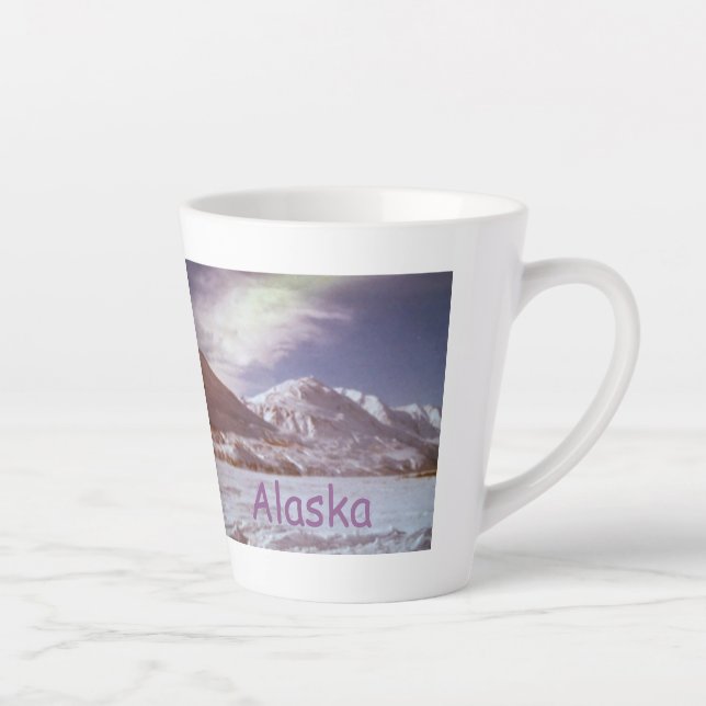 Taza De Café Latte Alaska Latte Mug (Derecha)