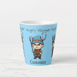 Taza De Café Latte Alcalde enfadado Horca Thunder_Cove
