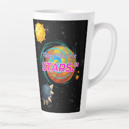 TAZA DE CAFÉ LATTE ALCANZA LAS ESTRELLAS
