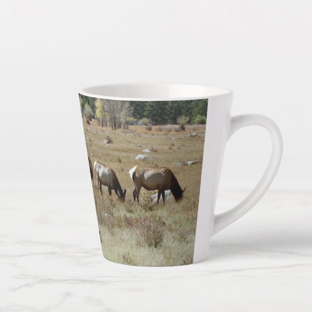 Taza De Café Latte alce latte mug (Derecha)