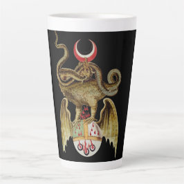 Taza De Café Latte Alchemy Dragon