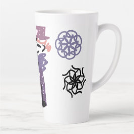 Taza De Café Latte Alegría de San Valentín