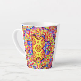 Taza De Café Latte Alfabeto B