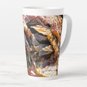 TAZA DE CAFÉ LATTE ALGA MARINA