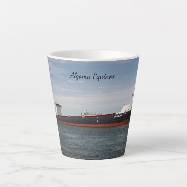 Taza De Café Latte Algoma Equinox latte mug (Anverso)