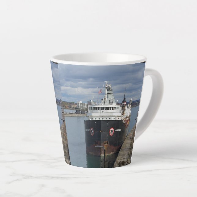 Taza De Café Latte Algoma Transfer latte mug (Ángulo derecho)