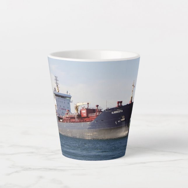 Taza De Café Latte Algoscotia latte mug (Anverso)