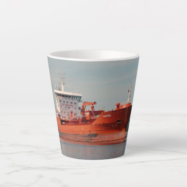 Taza De Café Latte Algoterra latte mug (Anverso)