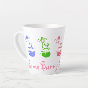 Taza De Café Latte ¡Algún Conejo Te Ama! Latte Mug