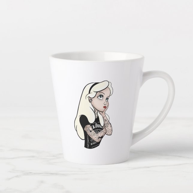 Taza De Café Latte Alicia (Derecha)