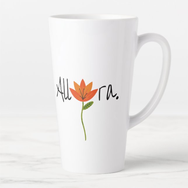 Taza De Café Latte Allora con Lily (Derecha)