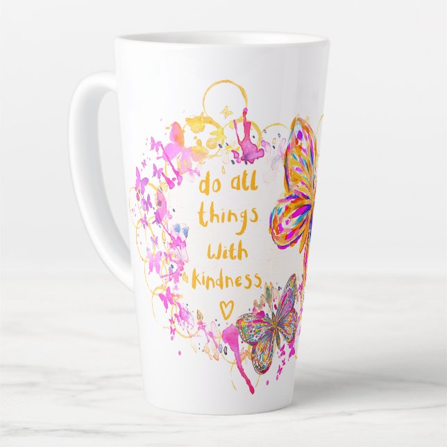 Taza De Café Latte Amabilidad  (Ángulo izquierdo)