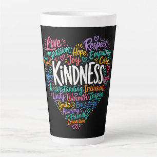 Taza De Café Latte Amabilidad compasión empatía y respeto