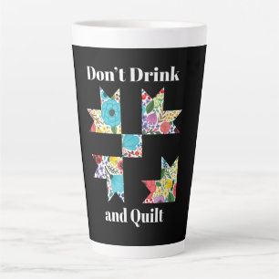 Taza De Café Latte Amantes de la cosida divertida