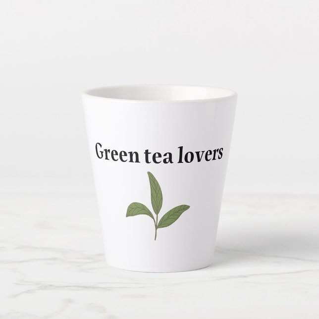 Taza De Café Latte Amantes del té verde caliente (Subido por el creador)