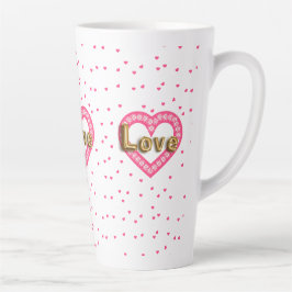 Taza De Café Latte amar