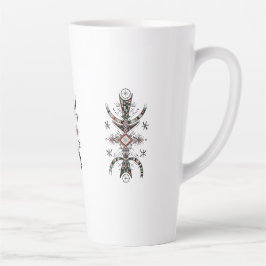 Taza De Café Latte Amazigh Tifinagh Symbol Art – Berber sweatshirt