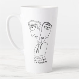 Taza De Café Latte Amigos amigos amigos regalos neo bebida