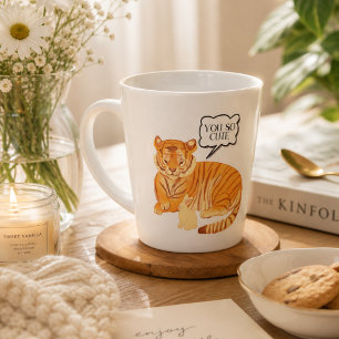 Taza De Café Latte Amistad de Tiger y Bunny – Ilustraciones de animal