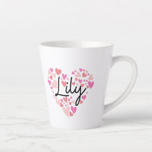 Taza De Café Latte Amo a Lily