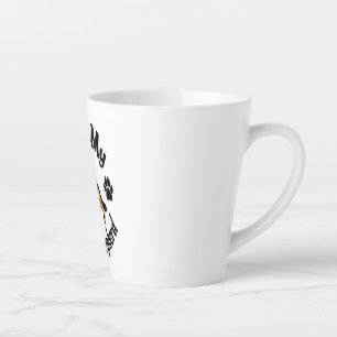 Taza De Café Latte Amo a mi pastor alemán