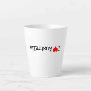 Taza De Café Latte Amo Australia
