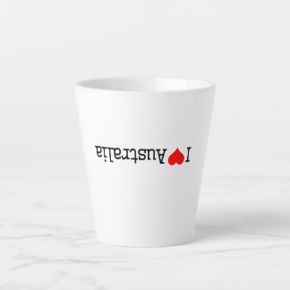Taza De Café Latte Amo Australia