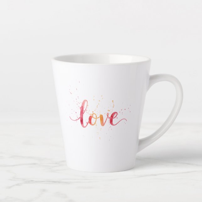 Taza De Café Latte Amor (Derecha)