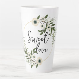 Taza De Café Latte Amor dulce