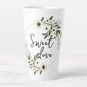 Taza De Café Latte Amor dulce