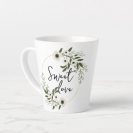 Taza De Café Latte Amor dulce