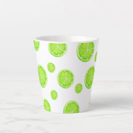 Taza De Café Latte Amor limón.