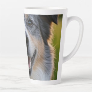 Taza De Café Latte Añadir Personalizar de fotografía Mascota