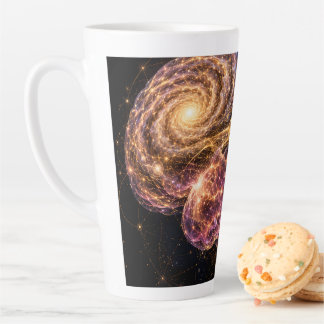 Taza De Café Latte Anatomía del cerebro de la galaxia