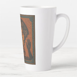 Taza De Café Latte 🔥 “Ancestral Flame” – Sacred Fire Mug