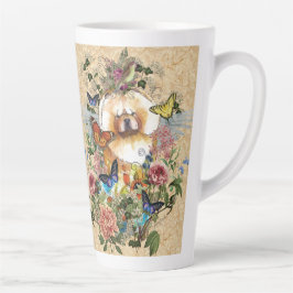 Taza De Café Latte ANGELES ENTRE LA mugre de Chow Latte de EE.UU.