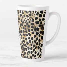 Taza De Café Latte Animal Print - Latte Mug
