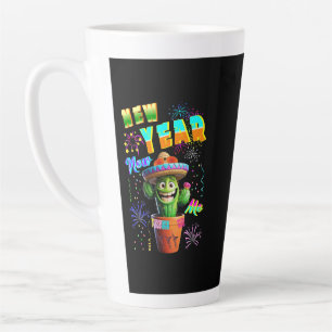 Taza De Café Latte Año nuevo