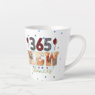 Taza De Café Latte Año Nuevo 365 días