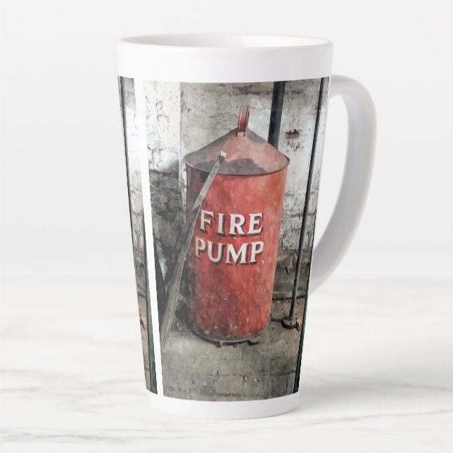 TAZA DE CAFÉ LATTE ANTIGUO INGLATERRA (Ángulo derecho)